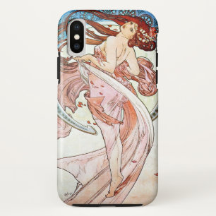 Alphonse Mucha Dance iPhone X Case