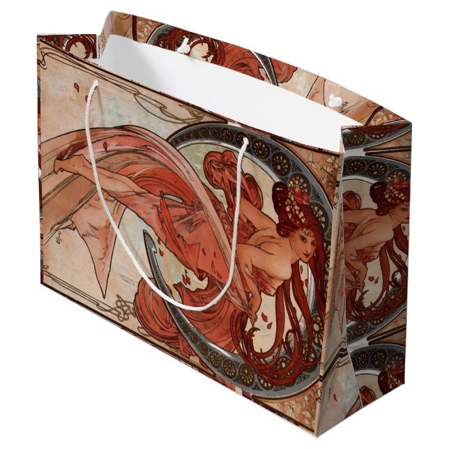 Alphonse Mucha Dance Gift Bag (Back Angled)