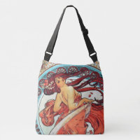 Alphonse Mucha Dance Vintage Art Nouveau Painting