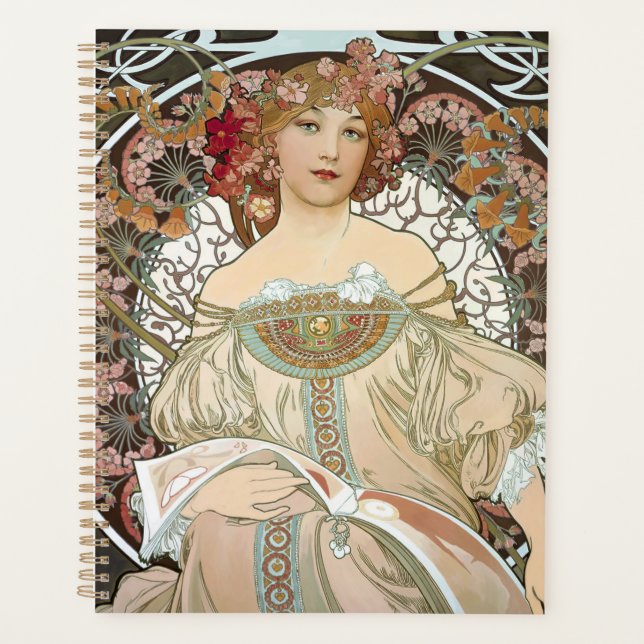 Alphonse Mucha Daydream Planner (Front)