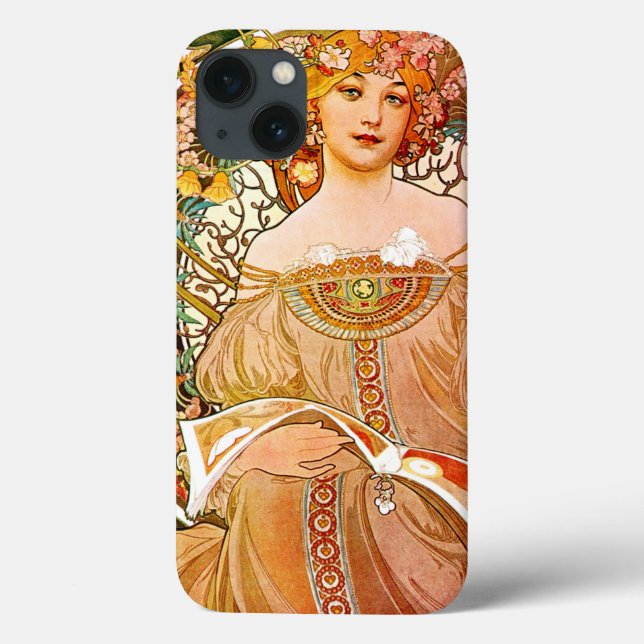 Alphonse Mucha Dreaming (Reverie) Case-Mate iPhone Case (Back)