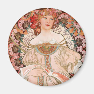 Alphonse Mucha F. Champenois Magnet