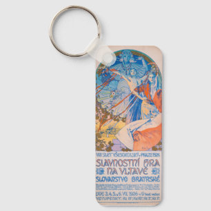 Alphonse Mucha for Sokol Festival (1926) Key Ring