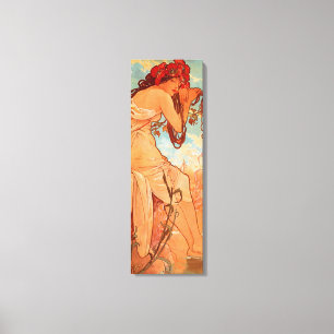 Alphonse Mucha, Four Seasons, Summer Canvas Print