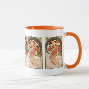 Alphonse Mucha - Girly Nouveau Art - Dance Mug