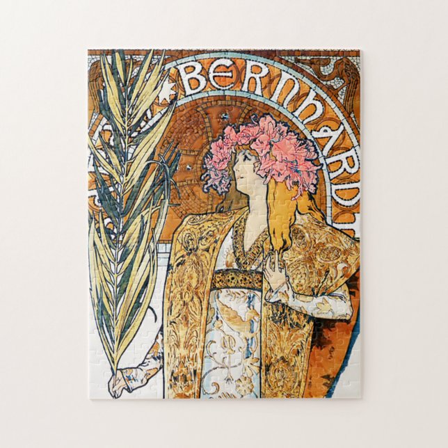Alphonse Mucha Gismonda Puzzle (Vertical)