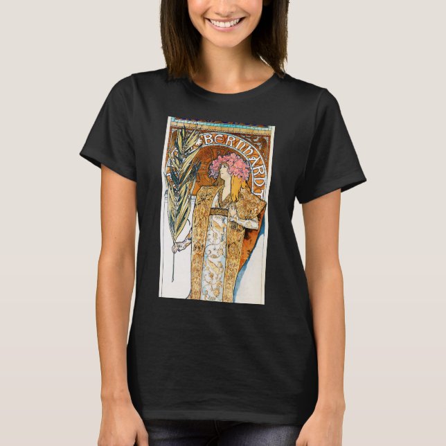 Alphonse Mucha Gismonda T-shirt (Front)