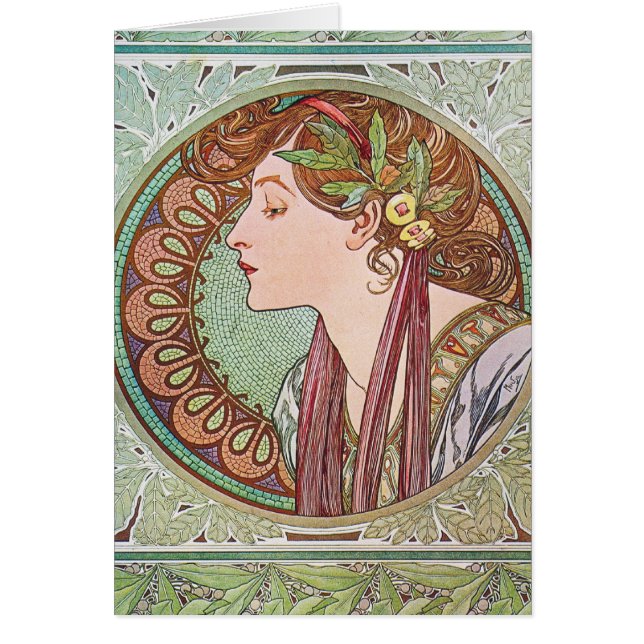 Alphonse Mucha Goddess Art (Front)