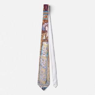 Alphonse Mucha Goddess Tie