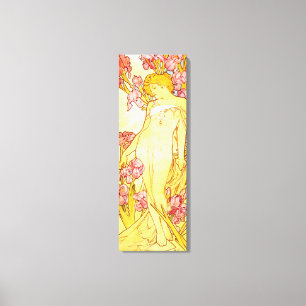 Alphonse Mucha Iris Canvas Poster Print
