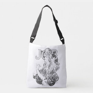 Alphonse Mucha JOB ISOGS Crossbody Bag