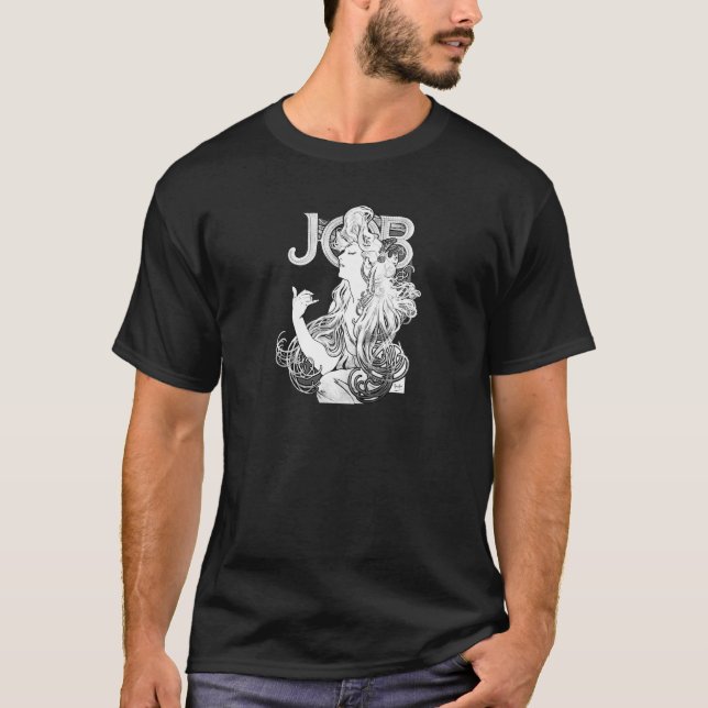 Alphonse Mucha JOB ISOGS T-Shirt (Front)
