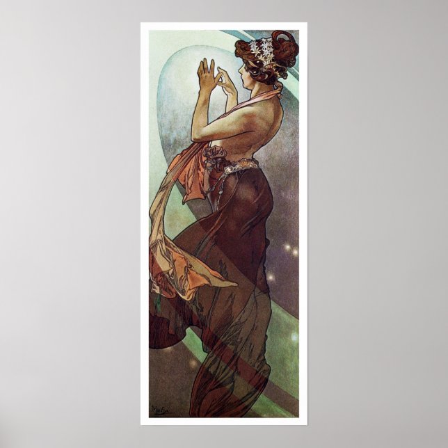 Alphonse Mucha. L 'Etoile Polaire/Pole Star, 1902 Poster (Front)