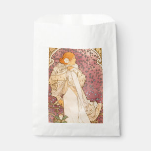 Alphonse Mucha La Dame Aux Camelias: Art Nouveau Favour Bags