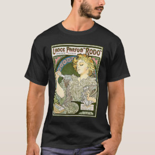 Alphonse Mucha Lance Parfum Rodo, Nouveau Fine T-Shirt