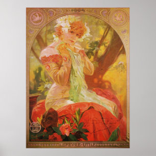 Alphonse Mucha LeFevre Utile Poster