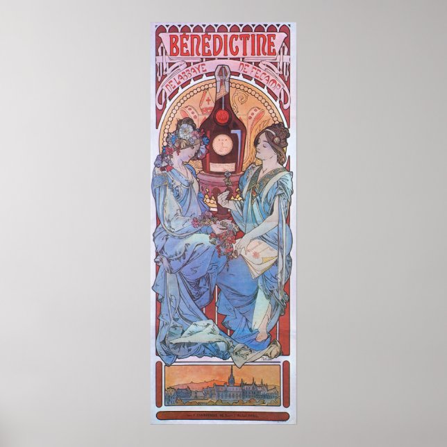 Alphonse Mucha. Lorenzaccio, 1896 Poster (Front)