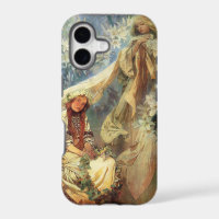 Alphonse Mucha Madonna of the Lilies iPhone 5 Case