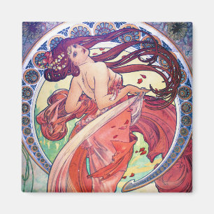 Alphonse Mucha Magnet