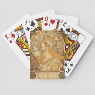 Alphonse Mucha Masterpiece Collection Deck Playing Cards