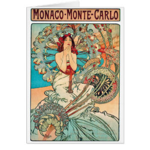 Alphonse Mucha Monaco, Monte-Carlo, 1897