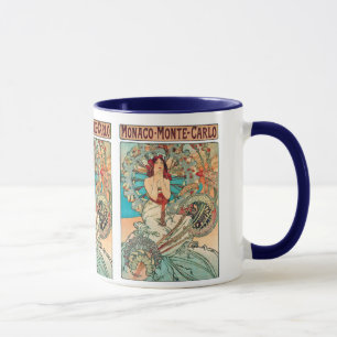 Alphonse Mucha Monaco, Monte-Carlo, 1897 Mug