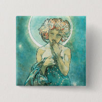 Alphonse Mucha Moonlight Clair De Lune Art Nouveau