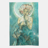 Alphonse Mucha Moonlight Clair De Lune Art Nouveau