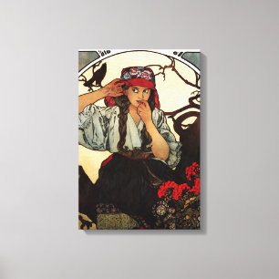 Alphonse Mucha Moravian Canvas Poster
