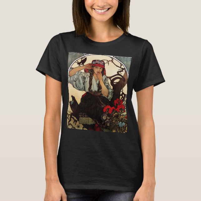 Alphonse Mucha Moravian Teachers Choir T-shirt (Front)