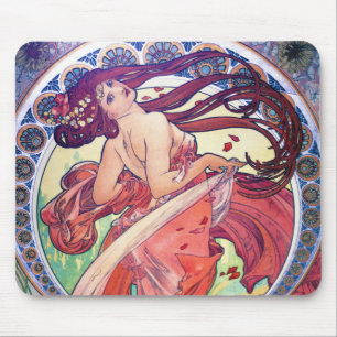 Alphonse Mucha Mouse Mat