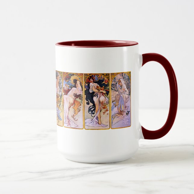 Alphonse Mucha Mug (Right)