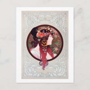 Alphonse Mucha Postcard