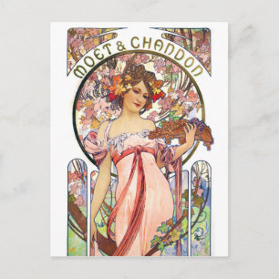 Alphonse Mucha Postcard