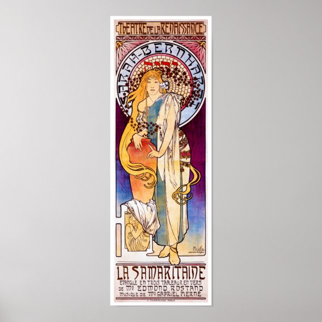 Alphonse Mucha Poster (Front)