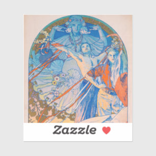 Alphonse Mucha Poster for Sokol Festival (1926)