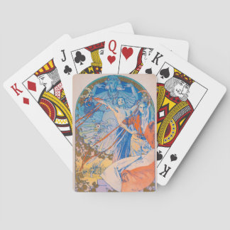 Alphonse Mucha Poster for Sokol Festival (1926) Playing Cards
