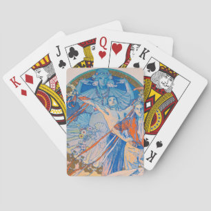 Alphonse Mucha Poster for Sokol Festival (1926) Playing Cards