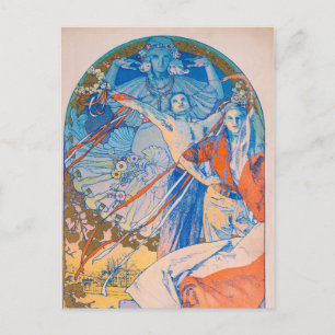 Alphonse Mucha Poster for Sokol Festival (1926) Postcard