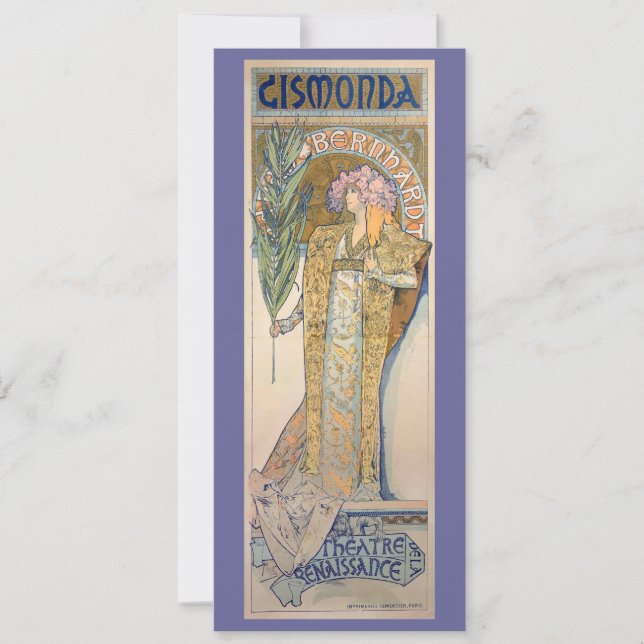 Alphonse Mucha - Sarah Bernhard Painting (Front)