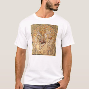 Alphonse Mucha - Slavia T-Shirt