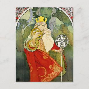 Alphonse Mucha Sokol Festival Invitations