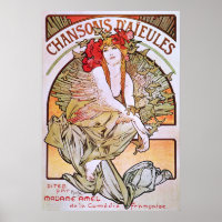 Alphonse Mucha. Songs D'Aieules, c.1898