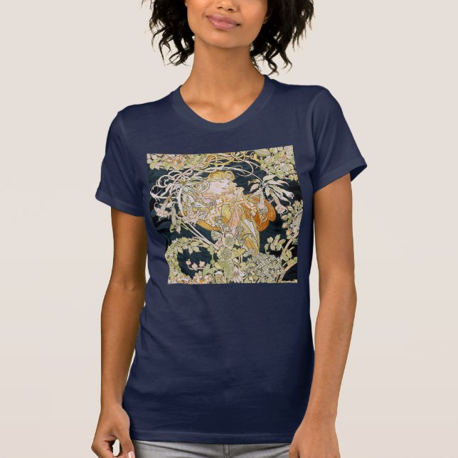 "Alphonse Mucha" T-Shirt (Front)