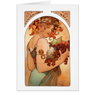 Alphonse Mucha - The Fruits