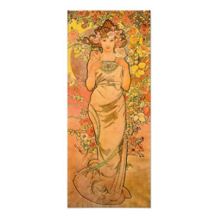 Alphonse Mucha The Rose Print