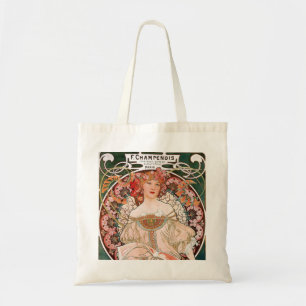 Alphonse Mucha Tote Bag
