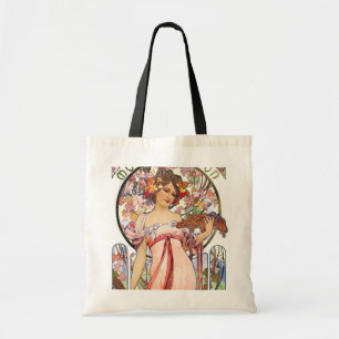 Alphonse Mucha Tote Bag