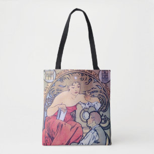 Alphonse Mucha Tote Bag