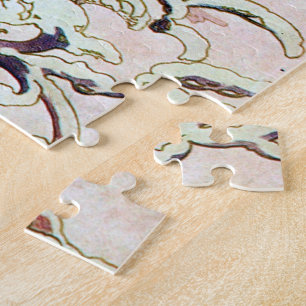 Alphonse Mucha Winter II Jigsaw Puzzle